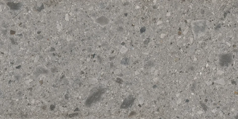 European Tiles Terrazzo GREY 120 X 60 Rectified Matte Tile detail view - Image 4