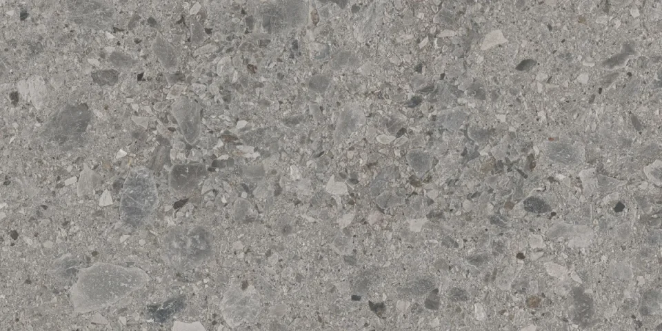 European Tiles Terrazzo GREY 120 X 60 Rectified Matte Tile detail view - Image 7