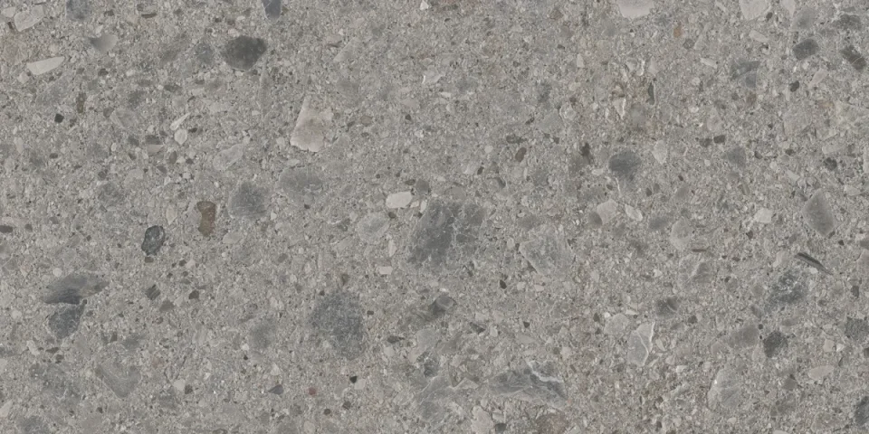 European Tiles Terrazzo GREY 120 X 60 Rectified Matte Tile detail view - Image 8