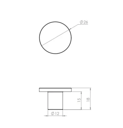 Crosswater Modern Handle X2 Sage Green detail view - Image 3