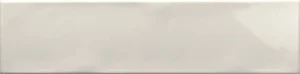European Tiles Ocean Light Grey Gloss Wall Tile 7.5 X 30cm