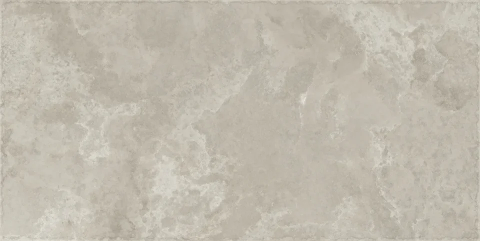 European Tiles Histoire Reims Silver Grey Matt Tile 60x30cm detail view - Image 5
