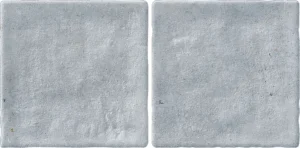 European Tiles Nuance Dove Grey Blue Gloss Porcelain Wall Tile 10x20cm