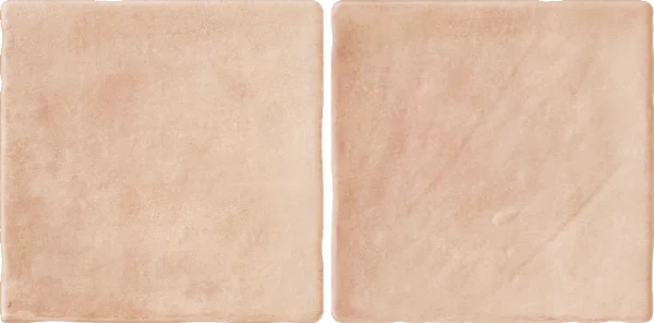 European Tiles Manual Salmon Pink Matt Porcelain Wall & Floor Tile 10x20cm