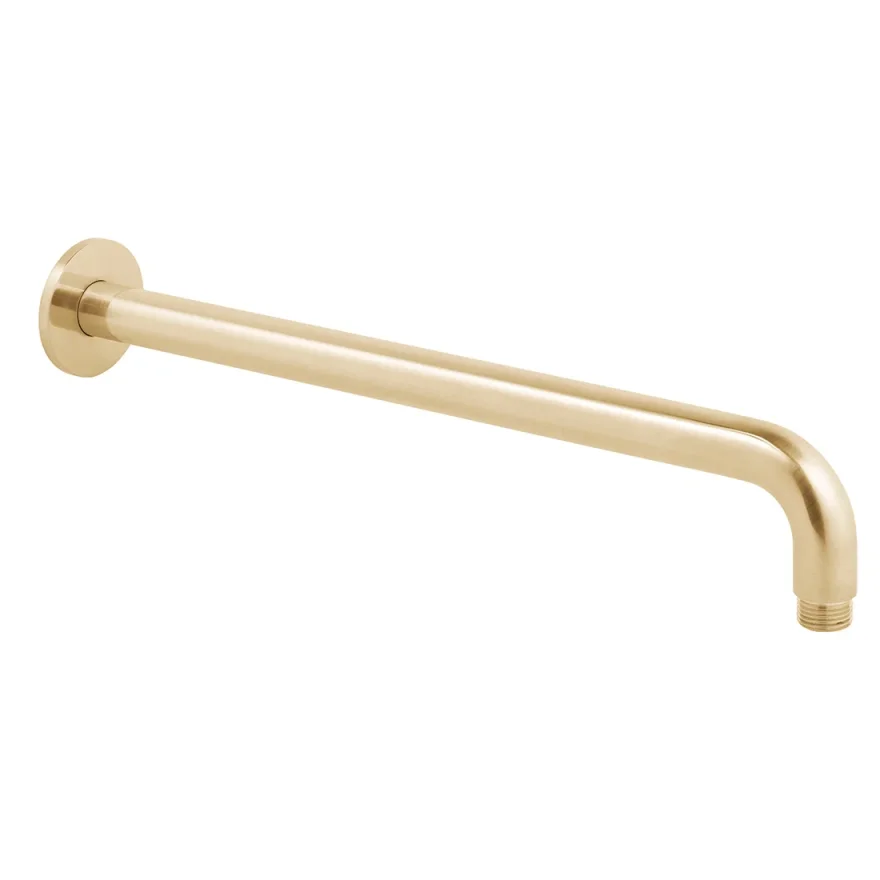 Vado Individual Easy Fit Round Shower Arm Brushed Gold product image - Image 1
