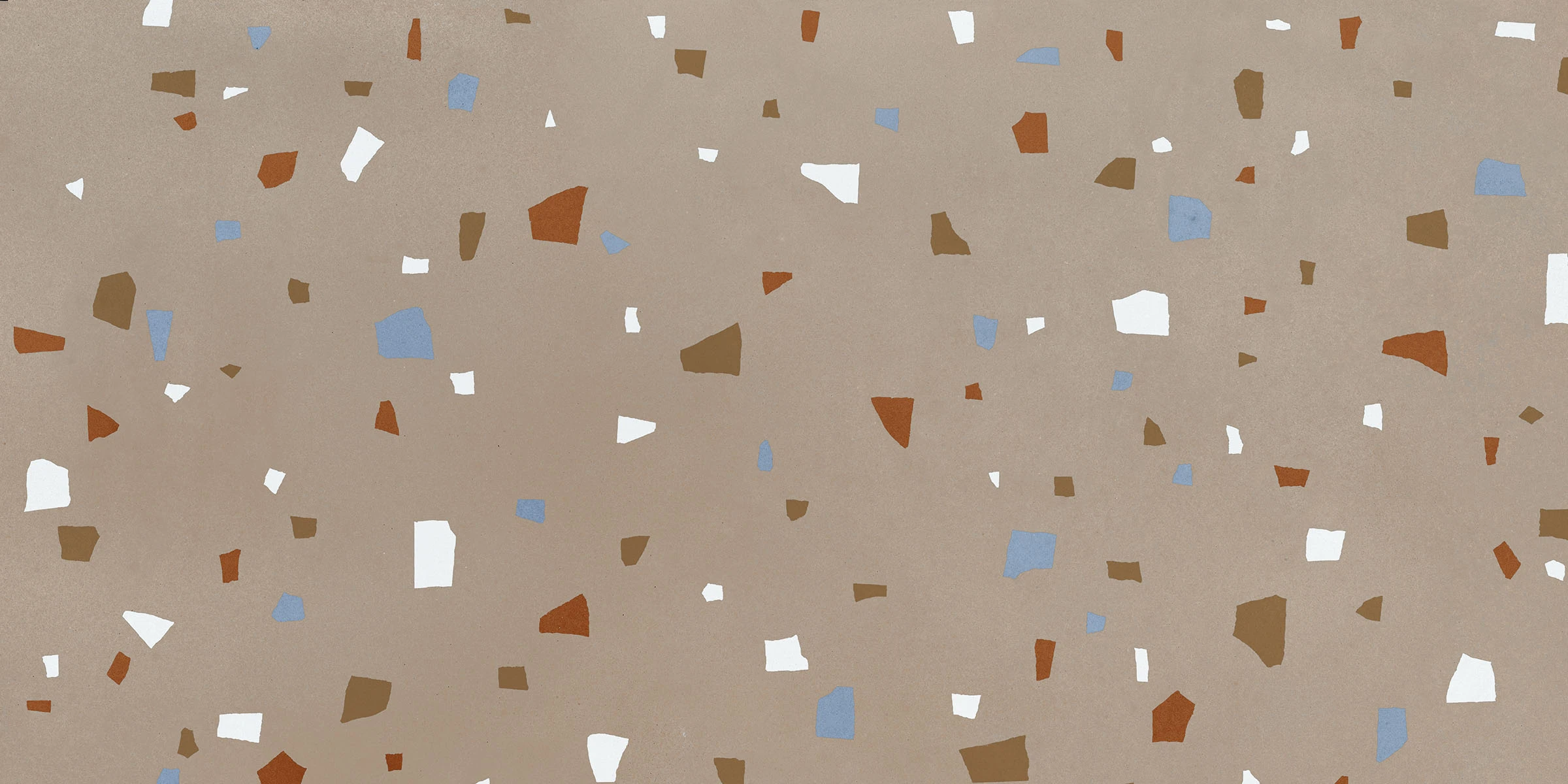 European Tiles Nurture Mocha Shard Matt Wall & Floor Tile 120x60cm