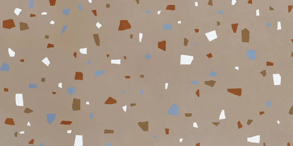European Tiles Nurture Mocha Shard Matt Wall & Floor Tile 120x60cm detail view - Image 2