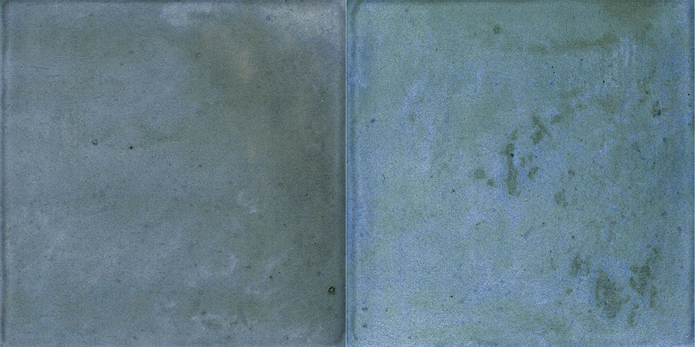 European Tiles Island Blue Porcelain Matt Tile 10x20cm
