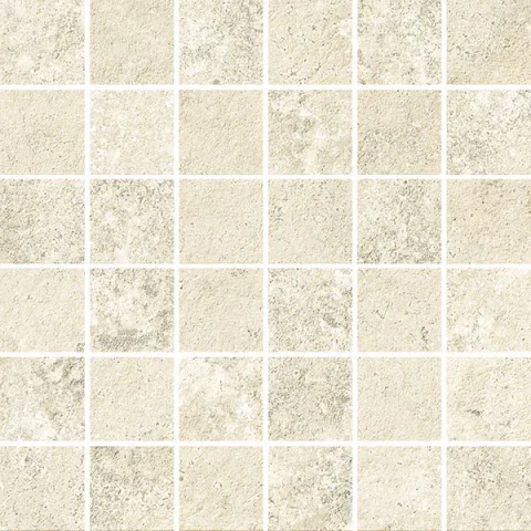 European Tiles Travertino White Cross Cut Mosaic 30x30cm product image - Image 1