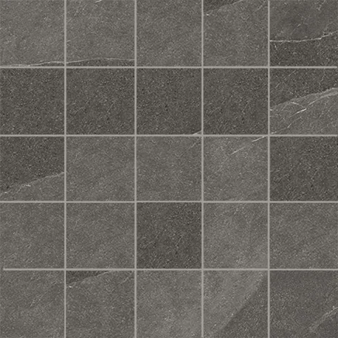 European Tiles Slate Stone ASH MOSAIC 30 X 30 Tile product image - Image 1