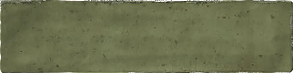 European Tiles Apollo Green Porcelain Glossy Wall & Floor Tile 6x25cm