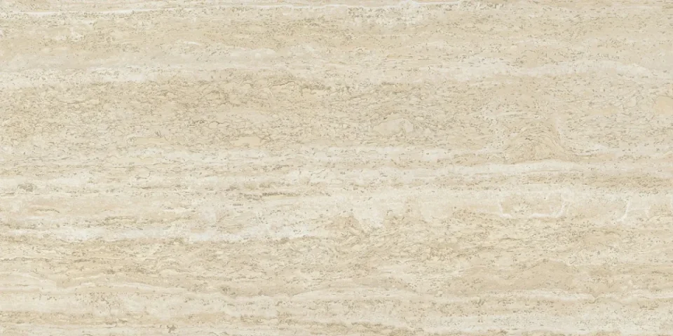 European Tiles Travertino Beige Vein Cut Matt Wall & Floor Tile 120x60cm detail view - Image 2