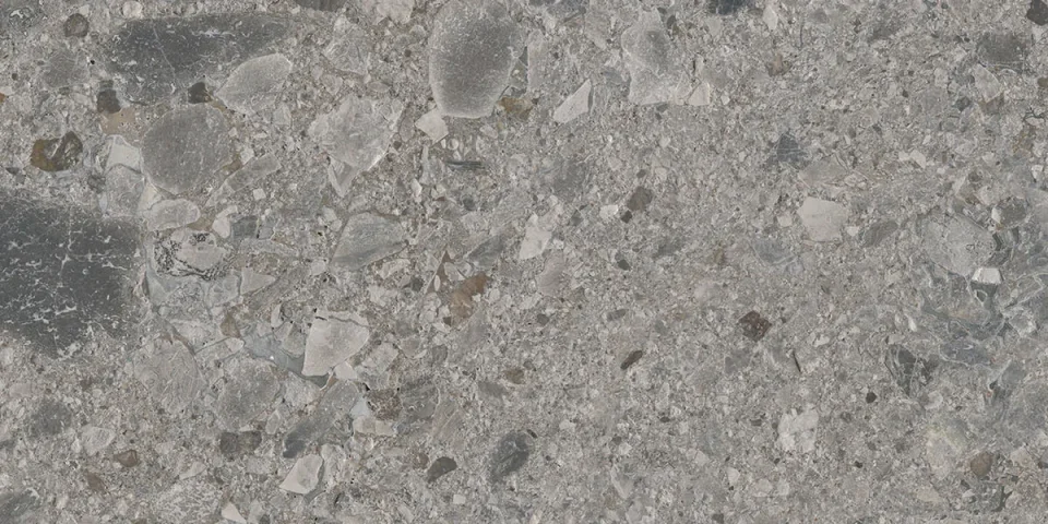 European Tiles Terrazzo GREY 30 X 60 Rectified Matte Tile detail view - Image 10