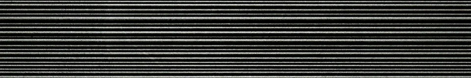 European Tiles Slate Stone DARK RIBBED 10 X 60 Rectified Matte Tile detail view - Image 3