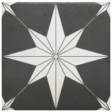 European Tiles San Marco Matt Star Floor and Wall Tile 20x20