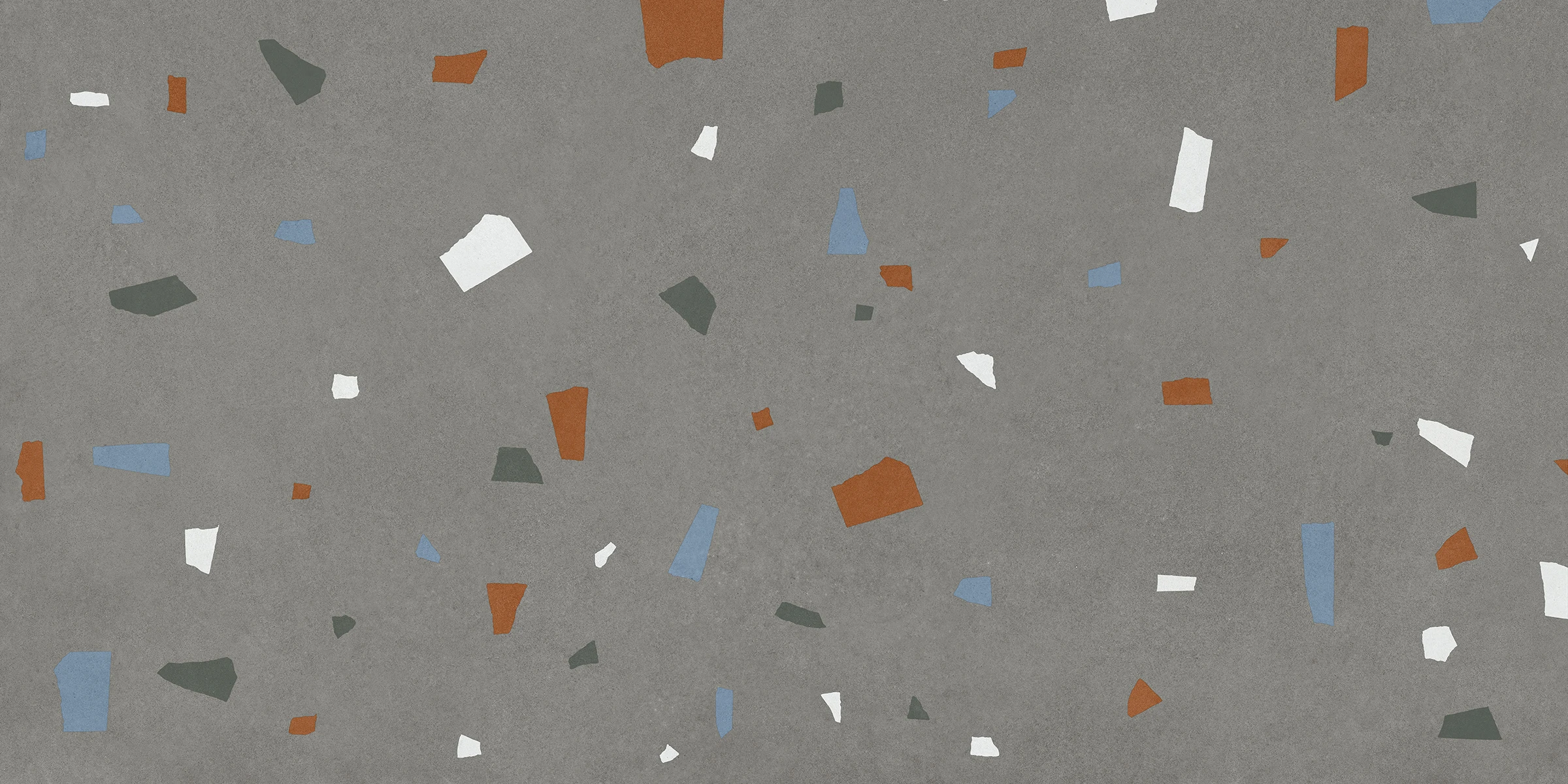 European Tiles Nurture Antracite Shard Matt Wall & Floor Tile 120x60cm