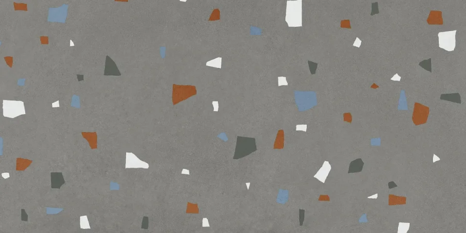 European Tiles Nurture Antracite Shard Matt Wall & Floor Tile 120x60cm detail view - Image 4