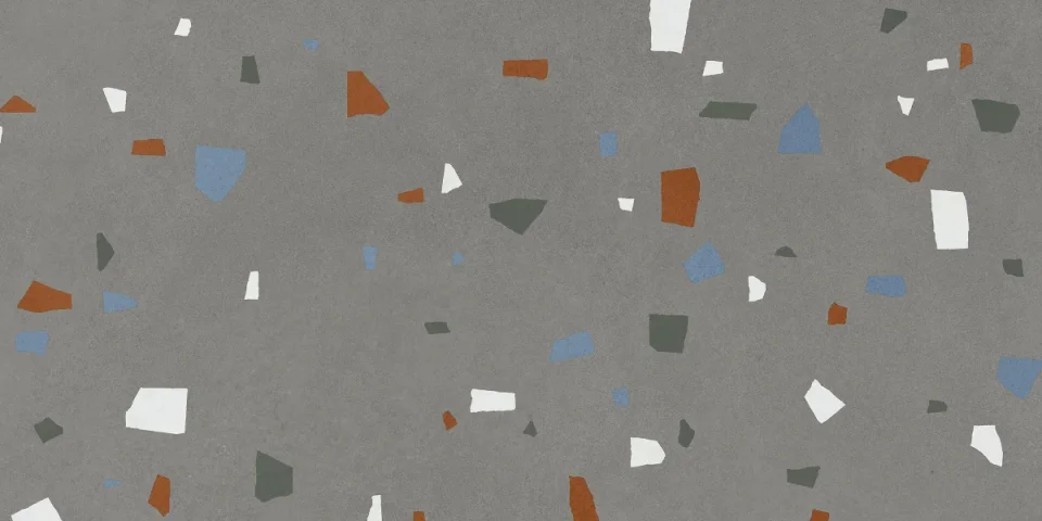 European Tiles Nurture Antracite Shard Matt Wall & Floor Tile 120x60cm detail view - Image 5