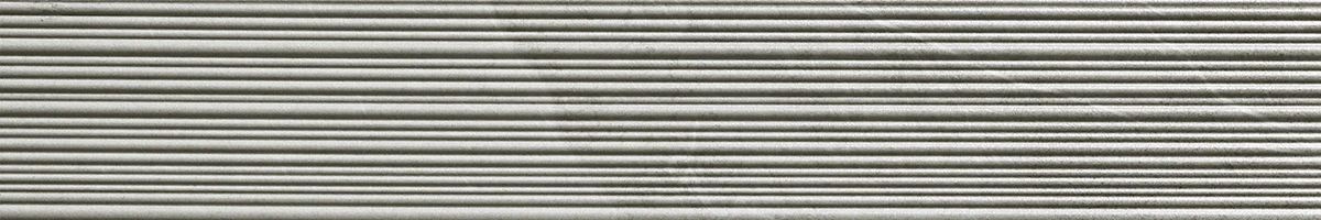 European Tiles Slate Stone GREIGE RIBBED 10 X 60 Rectified Matte Tile