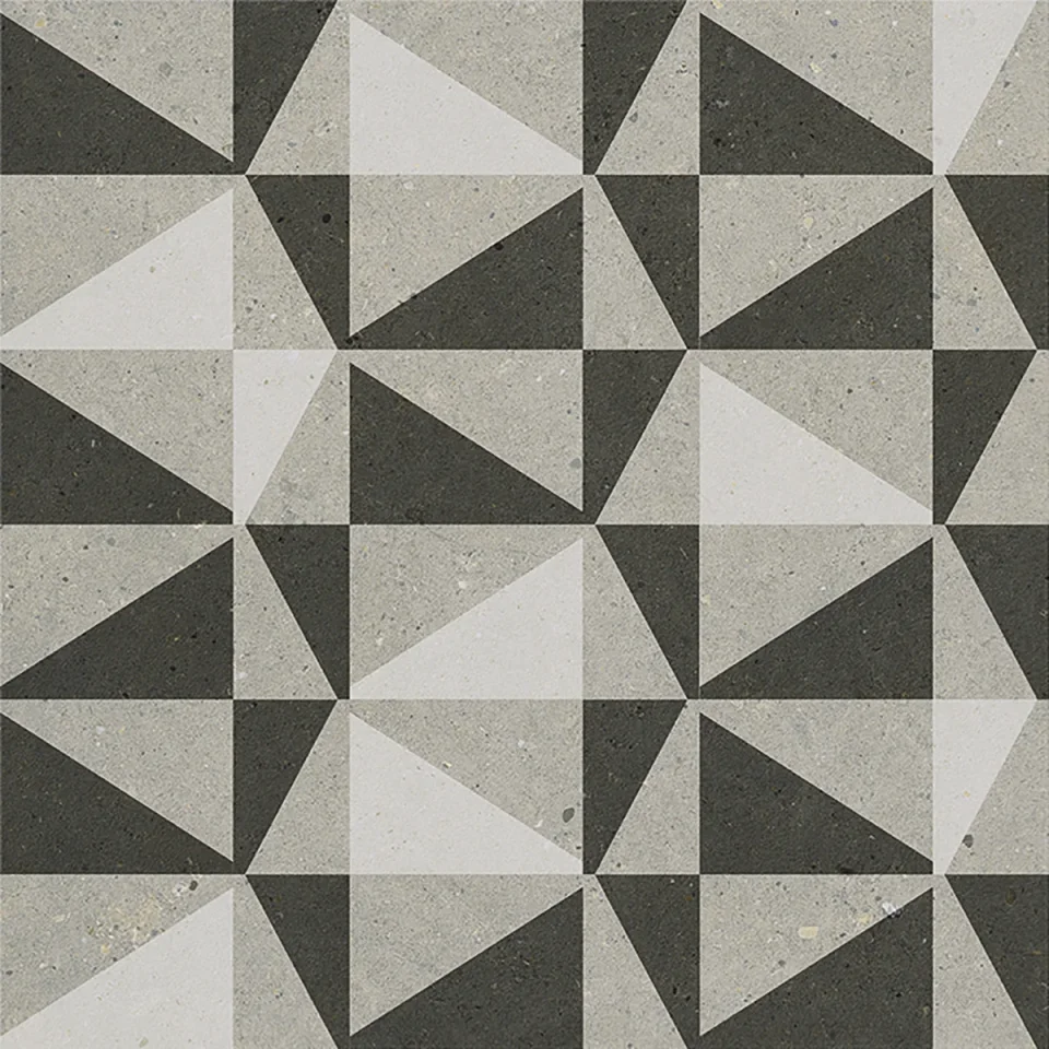 European Tiles Stone Grain DECOR F 60 X 60 Rectified Matte Tile product image - Image 1
