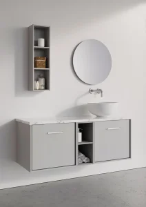 Crosswater Infinity Worktop 1210 Carrara Marble Effect