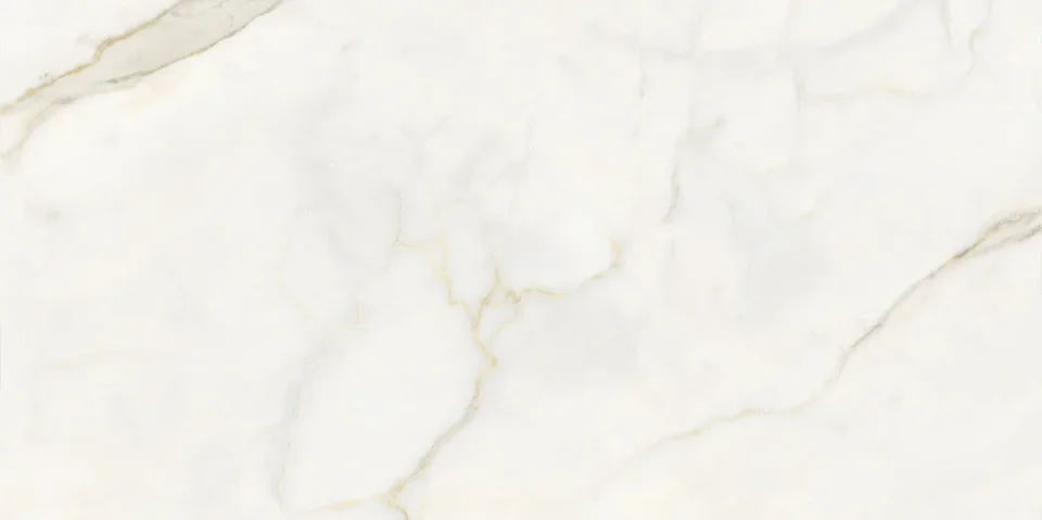 European Tiles Calacatta Top White Matt Wall & Floor Tile 60x120cm detail view - Image 2