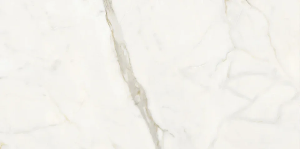 European Tiles Calacatta Top White Matt Wall & Floor Tile 60x120cm detail view - Image 4