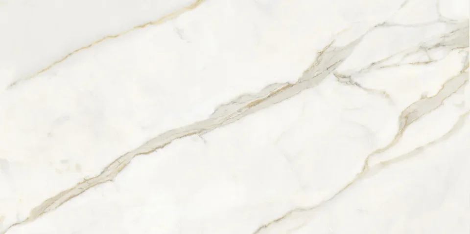 European Tiles Calacatta Top White Matt Wall & Floor Tile 60x120cm detail view - Image 5