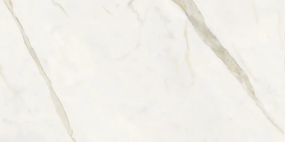 European Tiles Calacatta Top White Matt Wall & Floor Tile 60x120cm detail view - Image 9