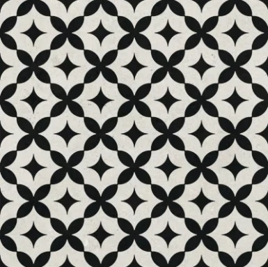 European Tiles La Boheme Alice Porcelain Matt Floor & Wall Tile 20x20cm