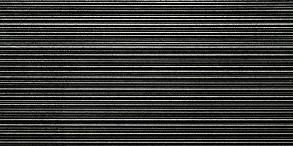 European Tiles Slate Stone DARK RIBBED 30 X 60 Rectified Matte Tile detail view - Image 5