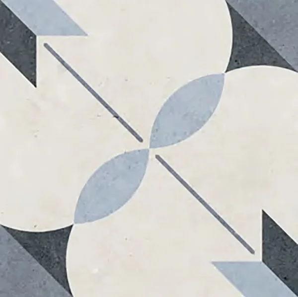 European Tiles La Boheme Chantal 20x20 Matt Floor and Wall Tile 