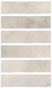European Tiles Boston Downtown White Porcelain Matt Tile 7x28cm