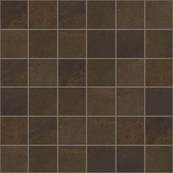 European Tiles Metallo CORTEN MOSAIC 30 X 30 Tile