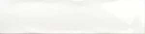 European Tiles Atlantic White Gloss Ceramic 7.5x30 Tile