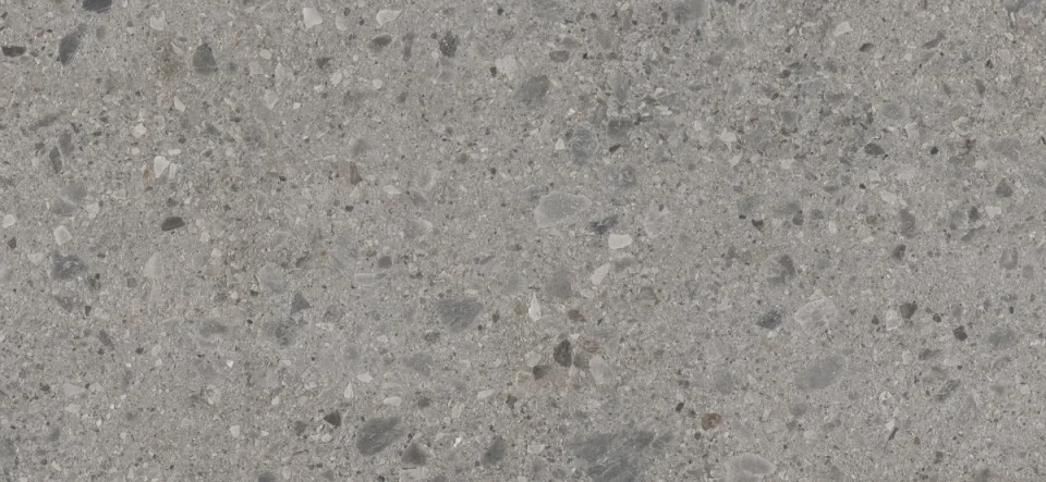 European Tiles Terrazzo GREY 6MM 120 X 260 Rectified Matte Tile detail view - Image 5
