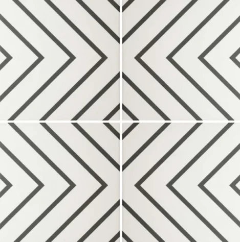 European Tiles Echo Decor 20x20cm Porcelain R10 product image - Image 1