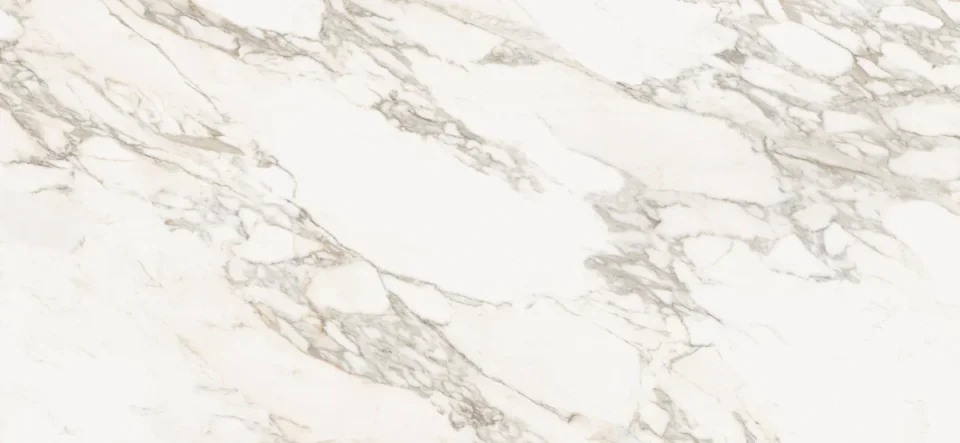 European Tiles Marmo CALAC.GOLD 6MM 120 X 260 Rectified Polished Tile detail view - Image 5
