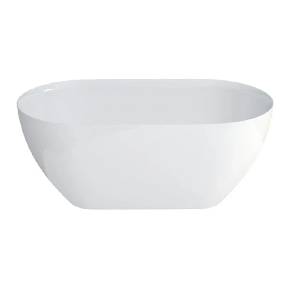 Crosswater Mpro Petite Bath White detail view - Image 5