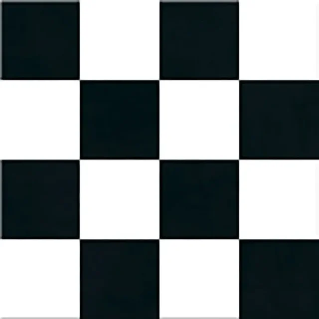 European Tiles Cuba Range Habana Tiles Monochome Patchwork 20x20cm detail view - Image 2