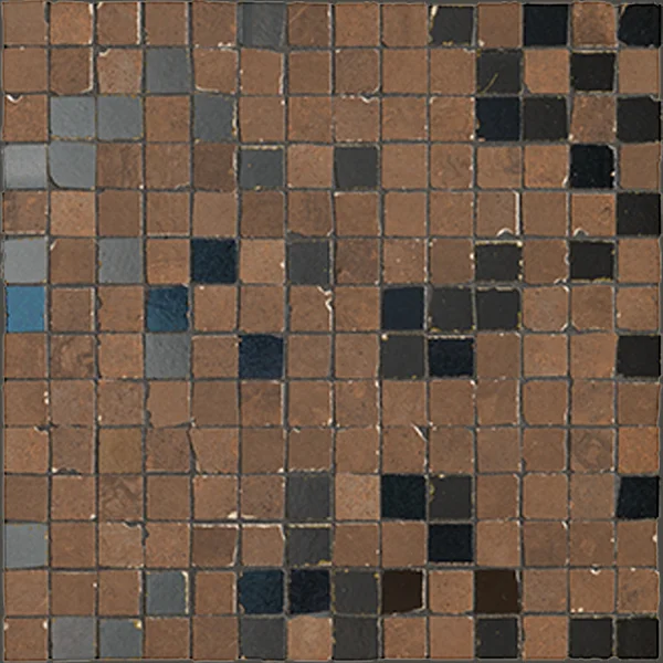 European Tiles Metallo CORTEN MOSAIC METAL 30 X 30 Tile