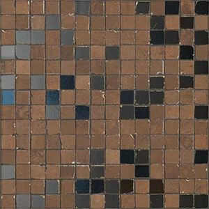European Tiles Metallo CORTEN MOSAIC METAL 30 X 30 Tile