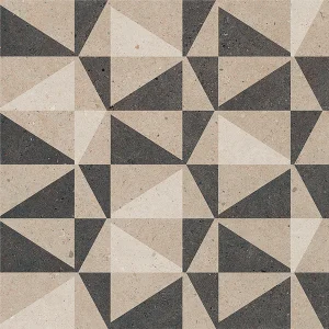 European Tiles Stone Grain DECOR C 60 X 60 Rectified Matte Tile