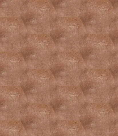 European Tiles Cotto Brown Terracotta Matt Porcelain Hex Floor Tile 15x17.3cm detail view - Image 3