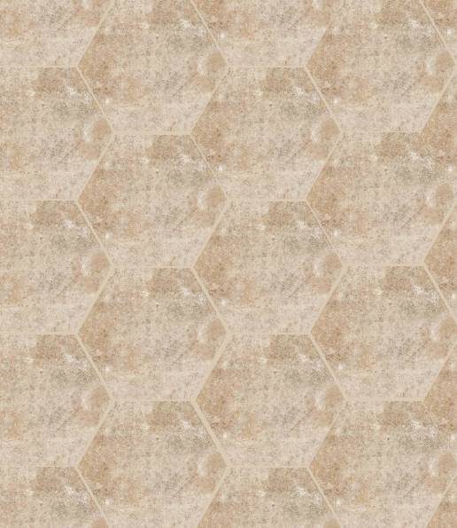 European Tiles Cement Hex Sand Matt Floor Tile 15x17.3cm detail view - Image 2
