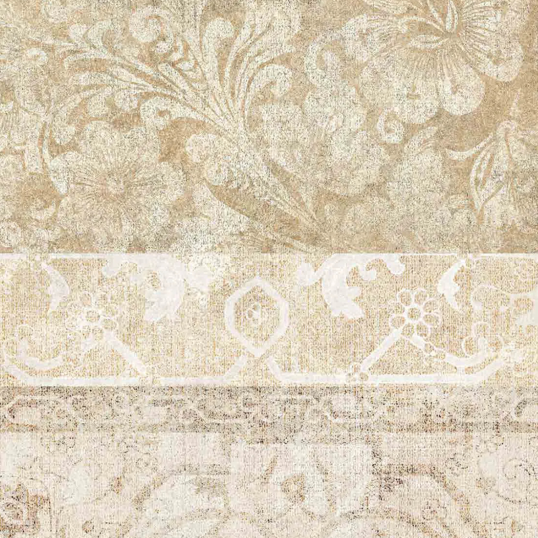 European Tiles Cement Decor Beige Matt Floor Tile 20x20cm detail view - Image 2