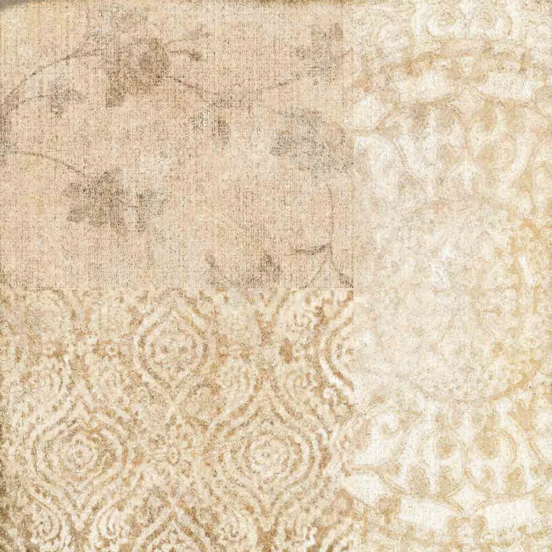 European Tiles Cement Decor Beige Matt Floor Tile 20x20cm