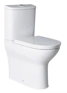 Roca Colina Box Rim Back To Wall Pan - White