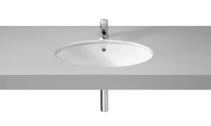 Roca Berna Under Counter Basin 56.4 X 42.4 No Tap Hole - White