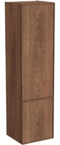 Vitra M-line Edge Tall Unit, Left Hand Hinge - Walnut